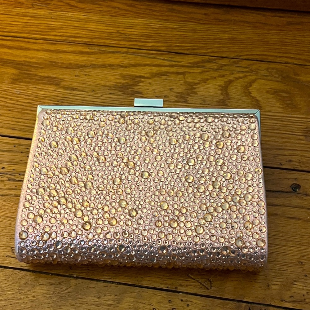 Elegant Rose gold Clutch Bag